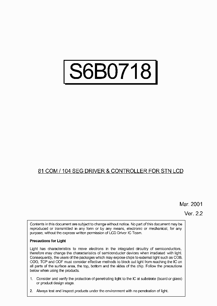 S6B0718X_5402935.PDF Datasheet