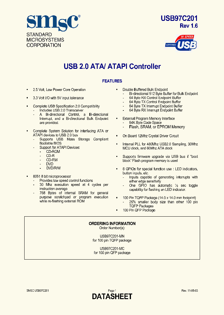 USB97C20103_5408795.PDF Datasheet