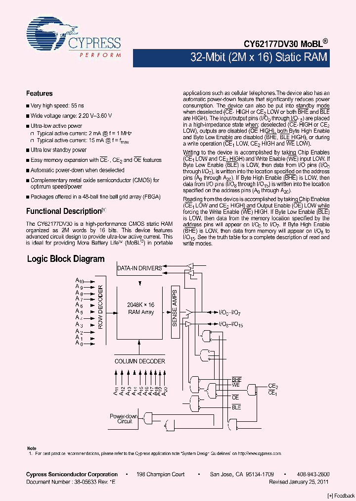 cy62177dv30-5414600-pdf-datasheet-download-ic-on-line