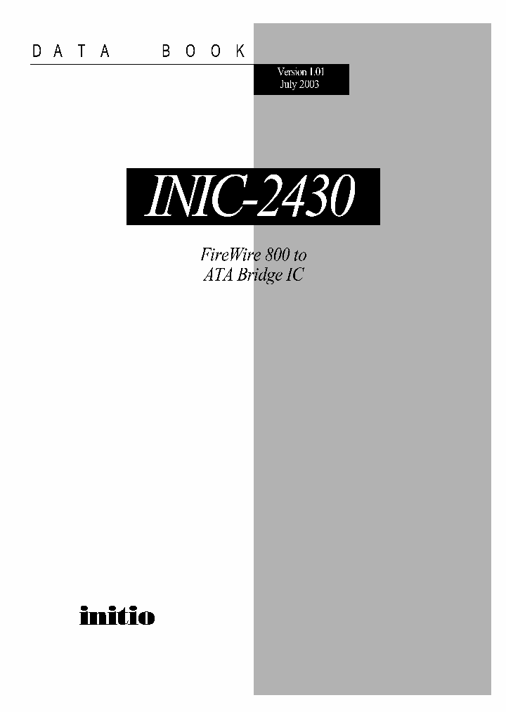 INIC-2430_5415699.PDF Datasheet