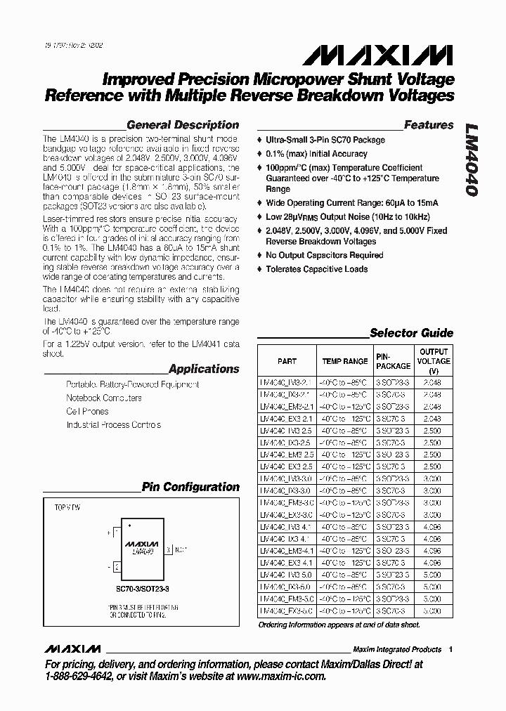 LM4040DEM3-50T_5415934.PDF Datasheet