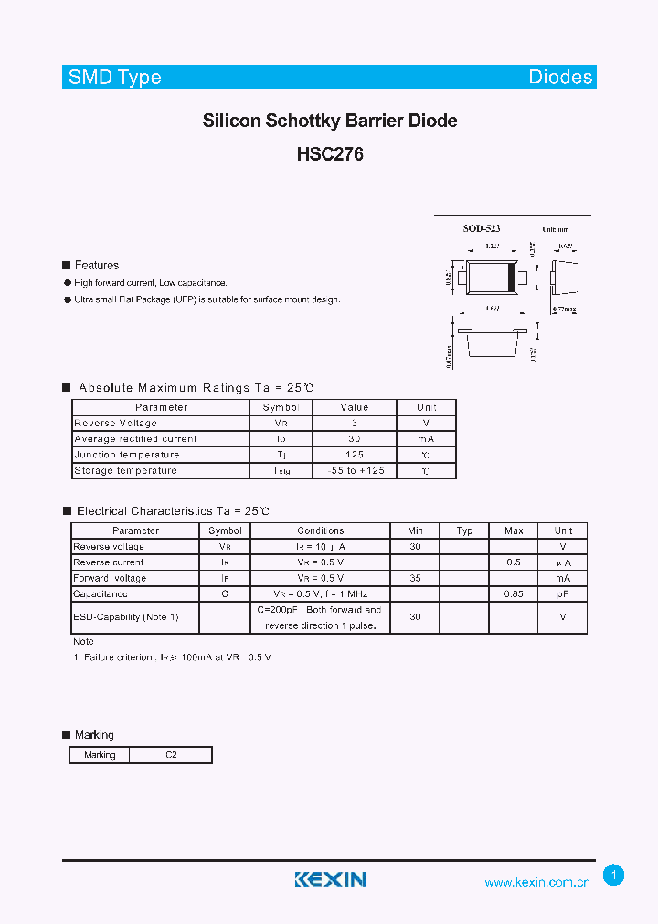 HSC276_5420291.PDF Datasheet