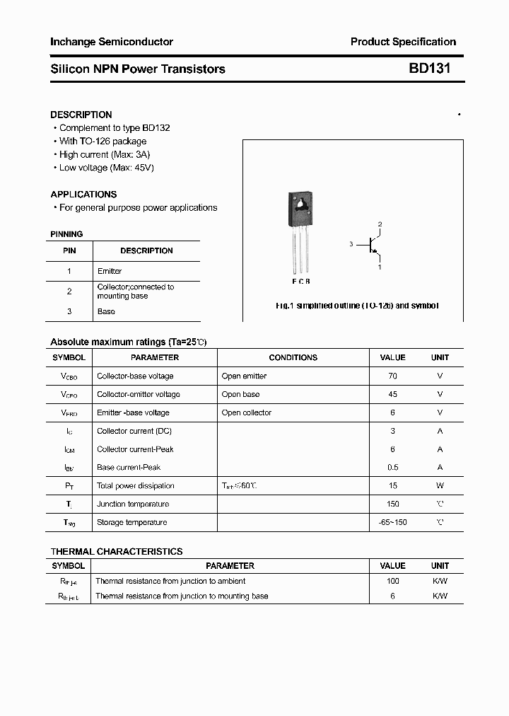 BD131_5425603.PDF Datasheet