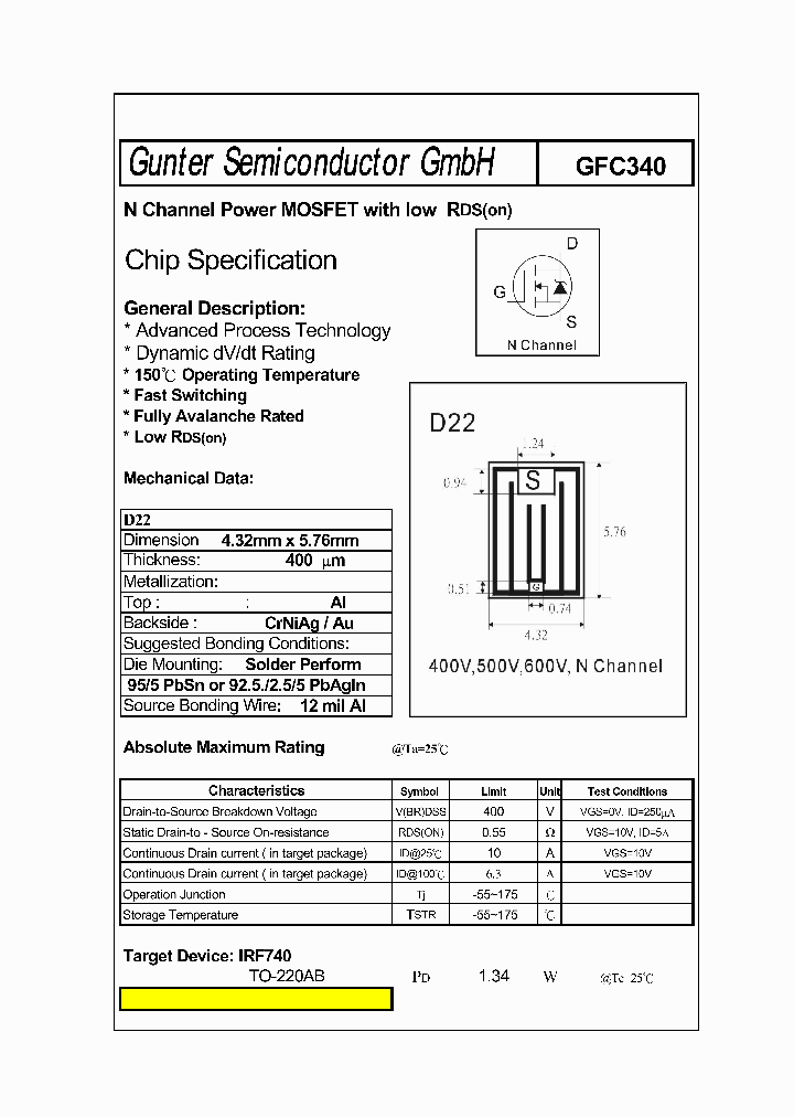 GFC340_5430007.PDF Datasheet