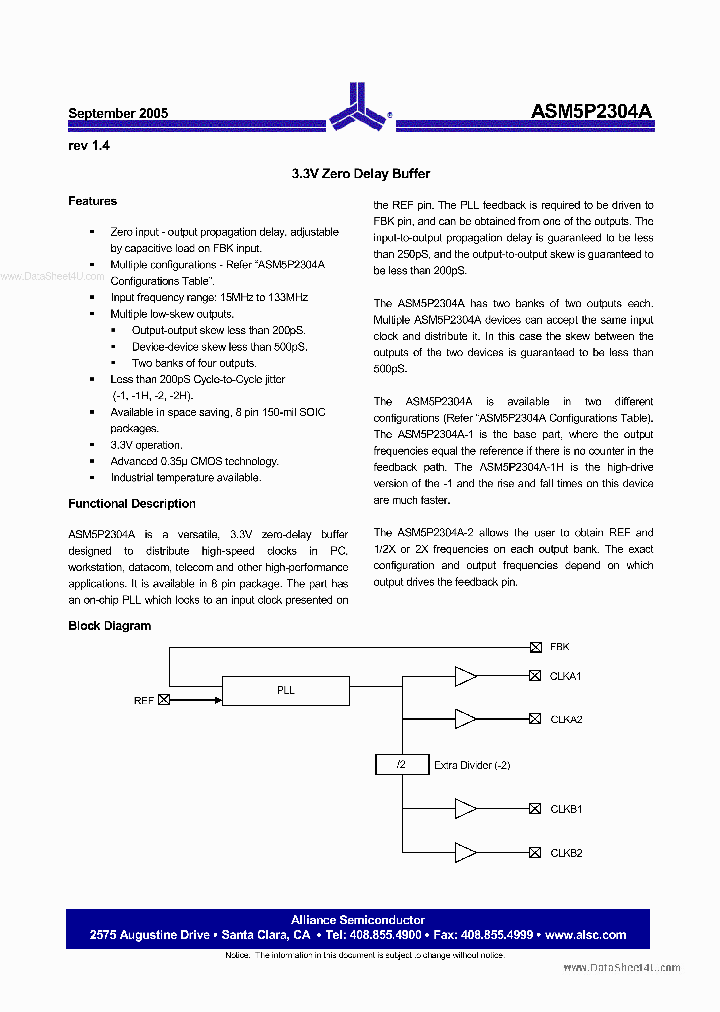 ASM5I2304A_5441223.PDF Datasheet