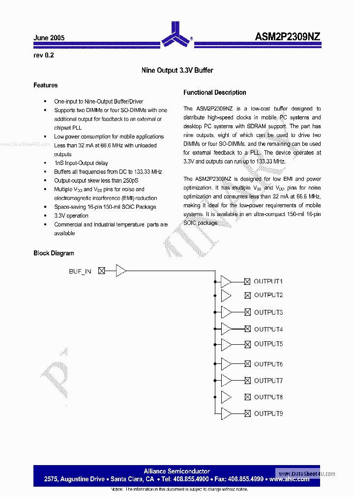 ASM5I2309NZ_5441227.PDF Datasheet