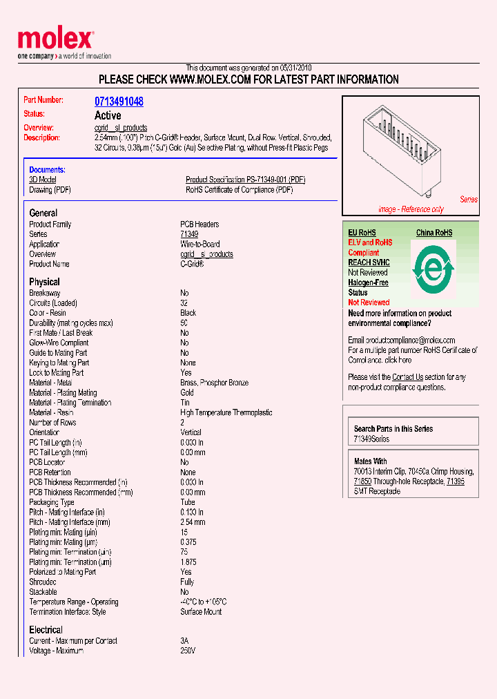 71349-1048_5450590.PDF Datasheet