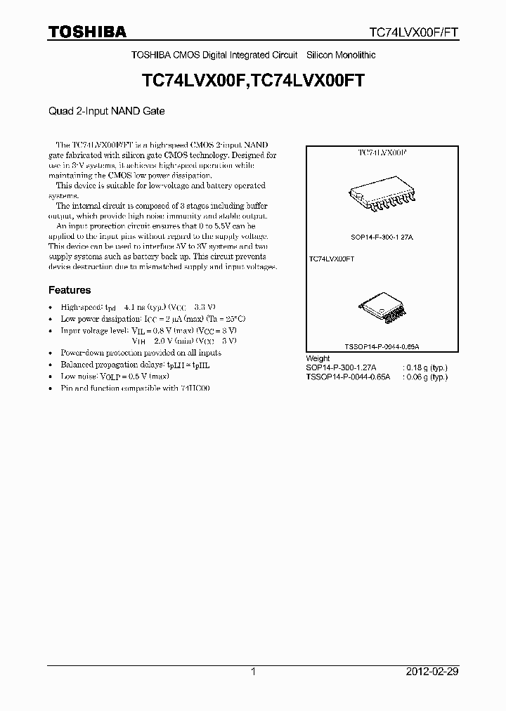 TC74LVX00FT12_5459856.PDF Datasheet