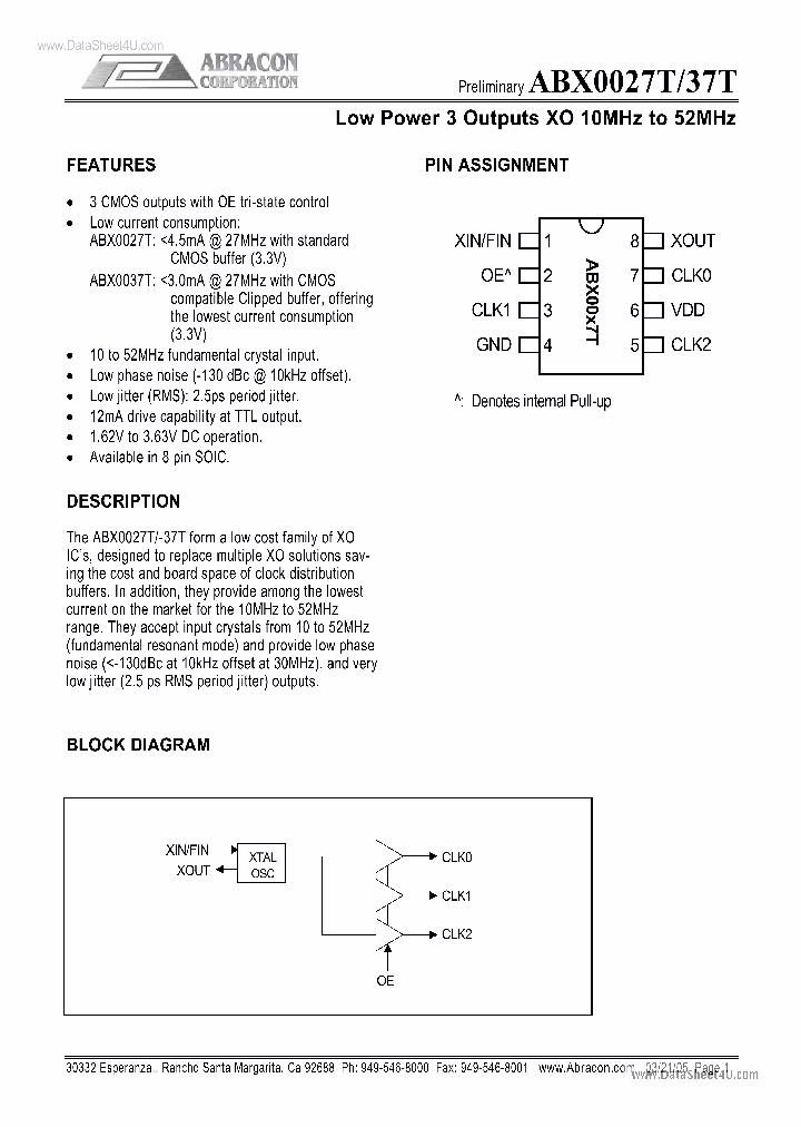 ABX0027T_5466387.PDF Datasheet