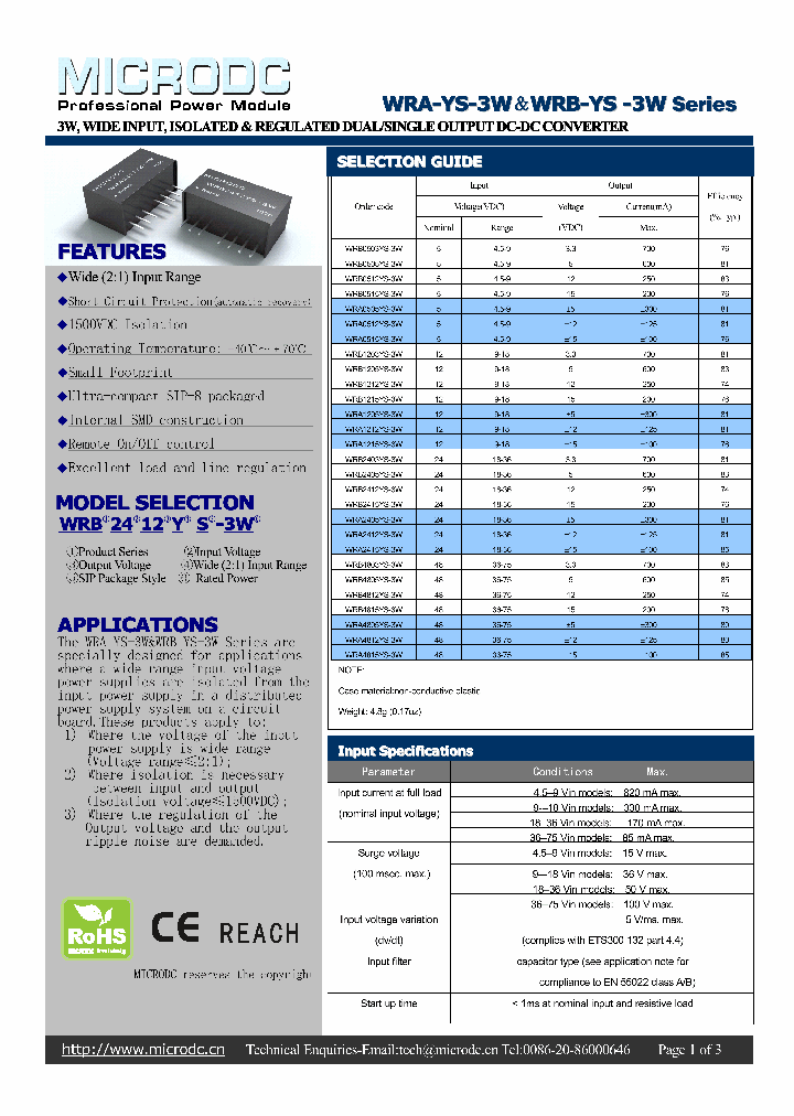 WRA0512YS-3W_5475801.PDF Datasheet