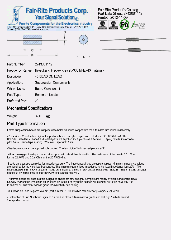 2743001112_5488076.PDF Datasheet