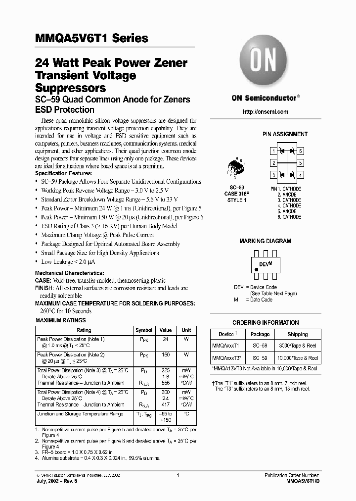 MMQA5V6T1-D_5492317.PDF Datasheet