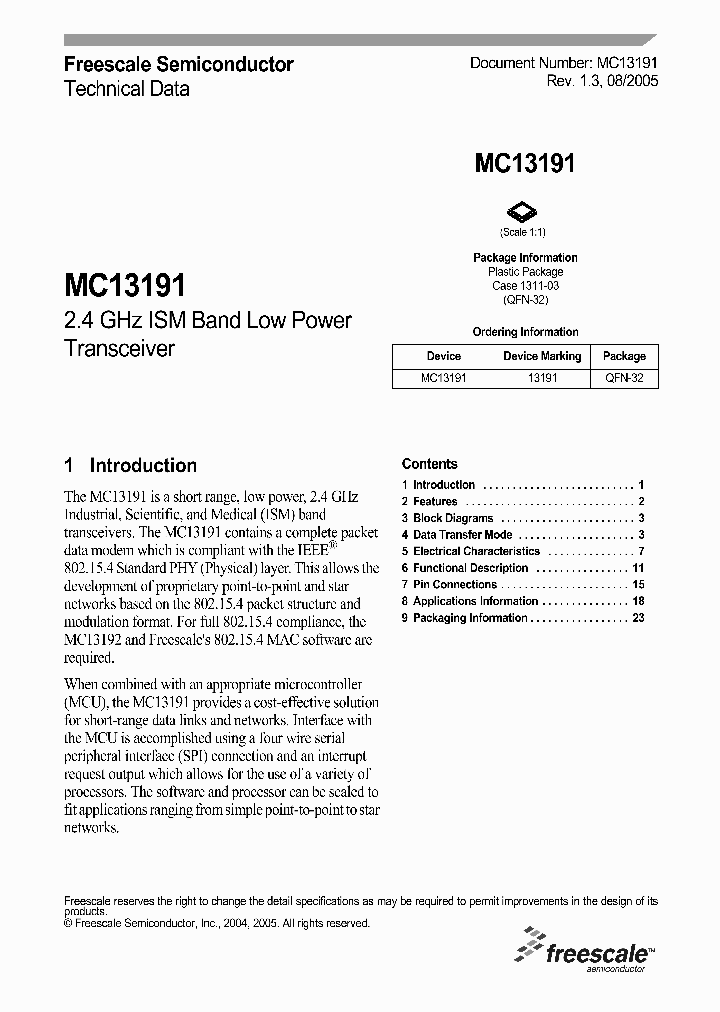 MC13191_5507844.PDF Datasheet