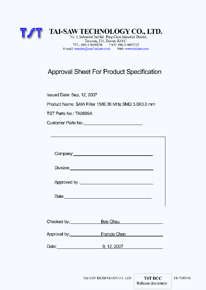 TA0699A_5528996.PDF Datasheet