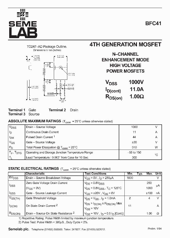 BFC41_5531483.PDF Datasheet Download --- IC-ON-LINE