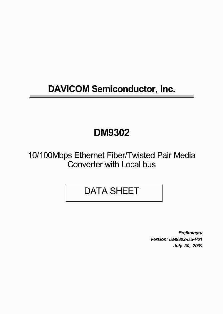 DM9302_5535036.PDF Datasheet