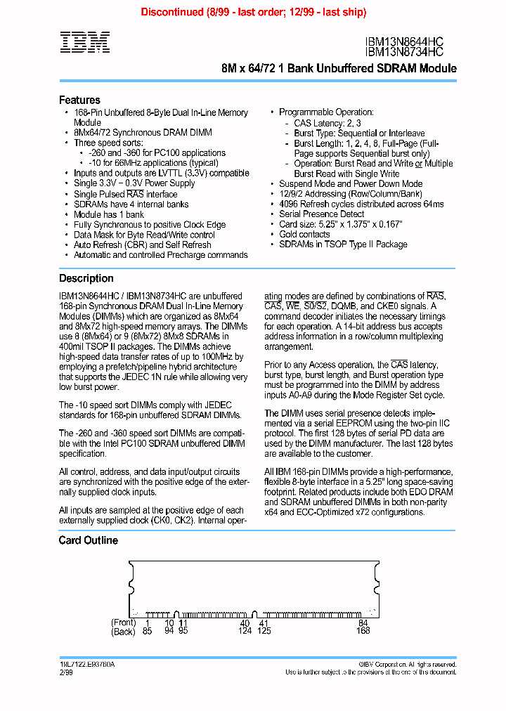 IBM13N8644HC_5532428.PDF Datasheet