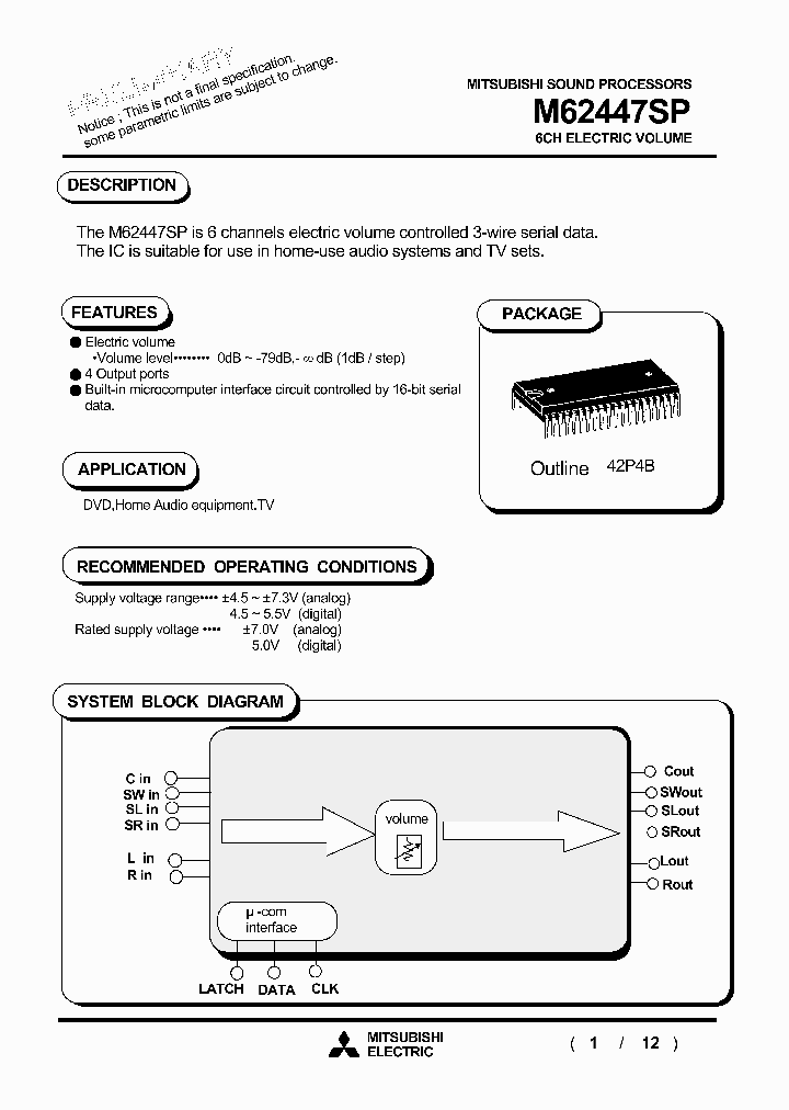 M62447_5543116.PDF Datasheet