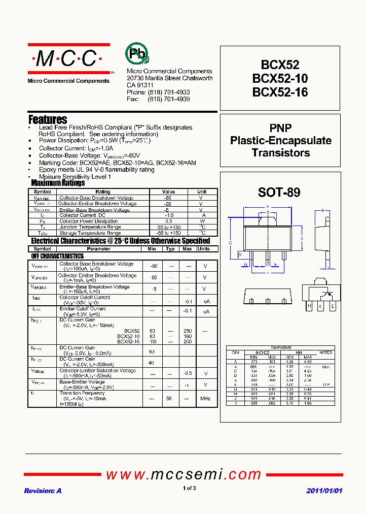 BCX52-10_5544550.PDF Datasheet