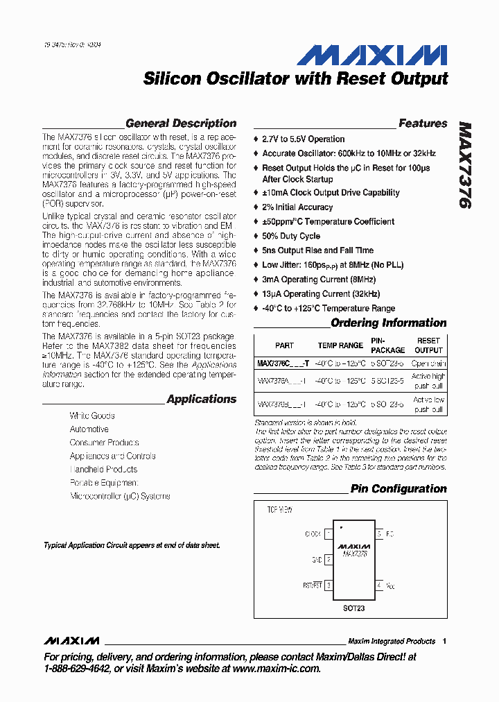 MAX7376CRQT_5548433.PDF Datasheet