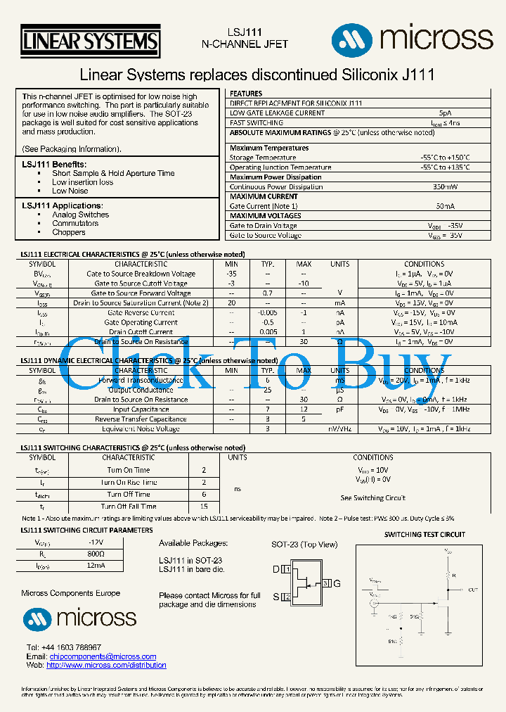 LSJ111_5552425.PDF Datasheet