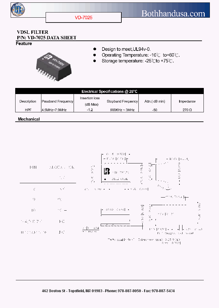 VD-7025_5555093.PDF Datasheet Download --- IC-ON-LINE