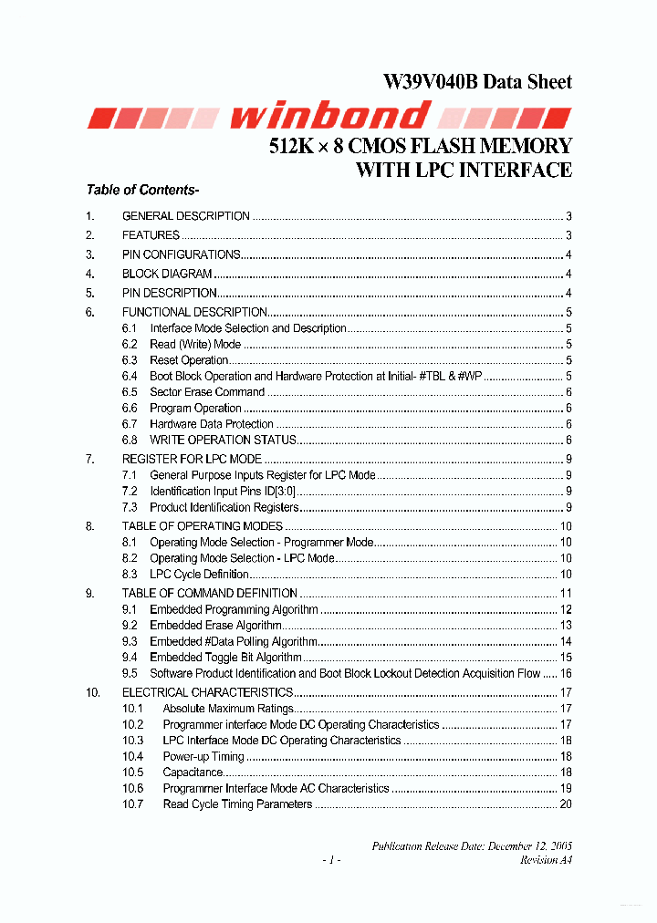 W39V040B_5562887.PDF Datasheet