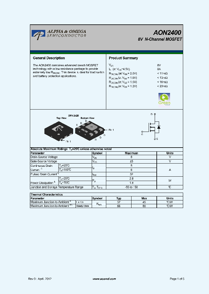 AON2400_5563416.PDF Datasheet