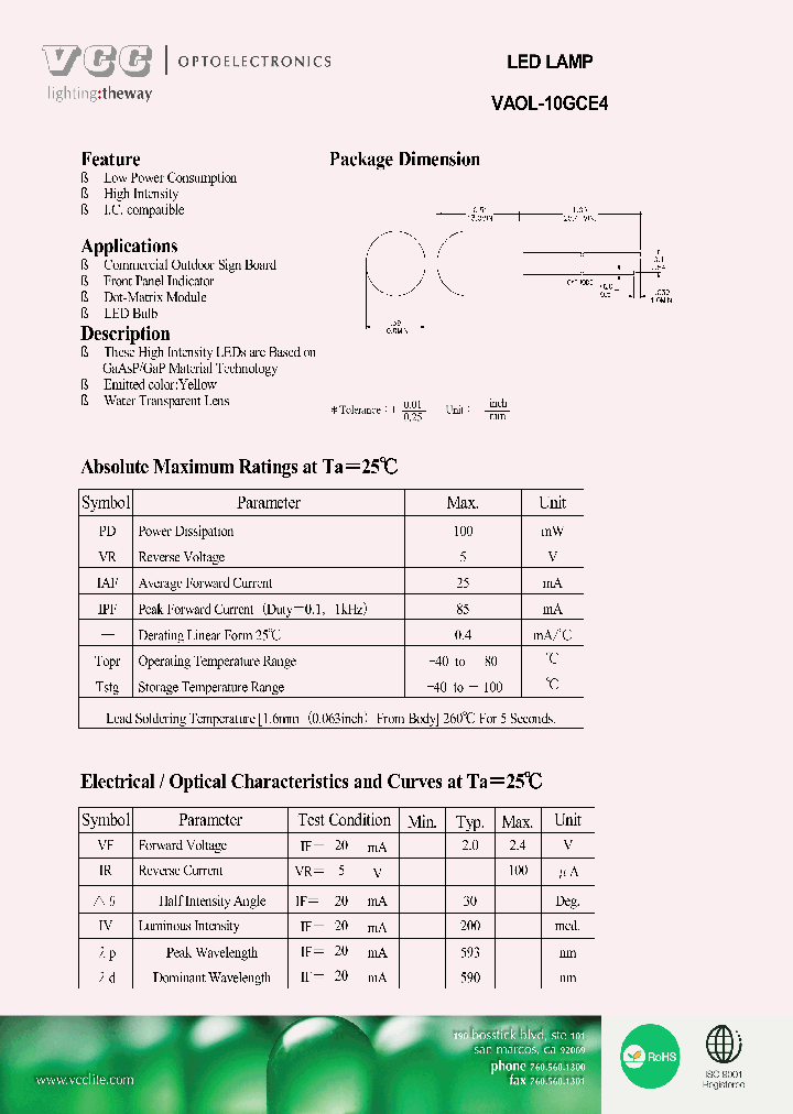 VAOL-10GCE4_5566881.PDF Datasheet