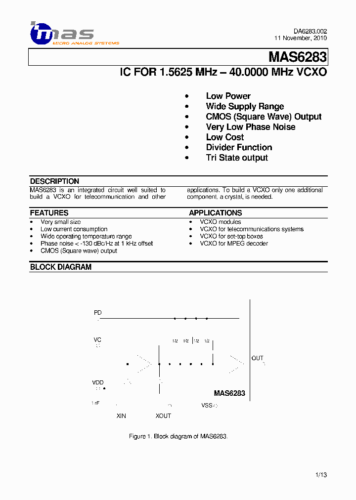 MAS6283_5567388.PDF Datasheet