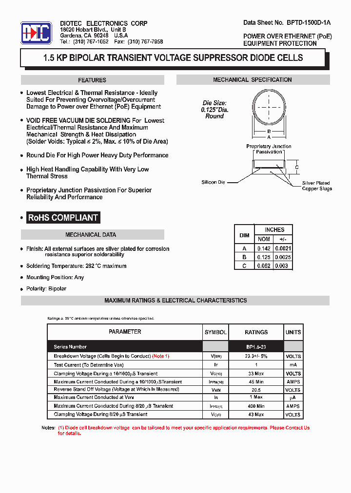 BPTD-1500D-1A_5602401.PDF Datasheet