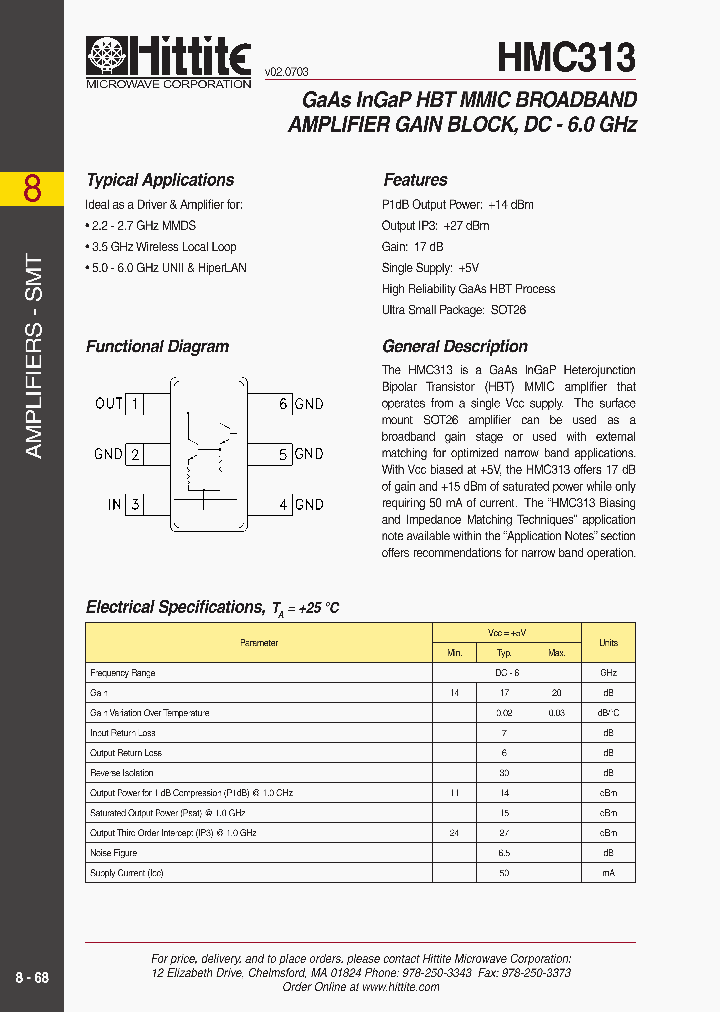 HMC313_5586350.PDF Datasheet