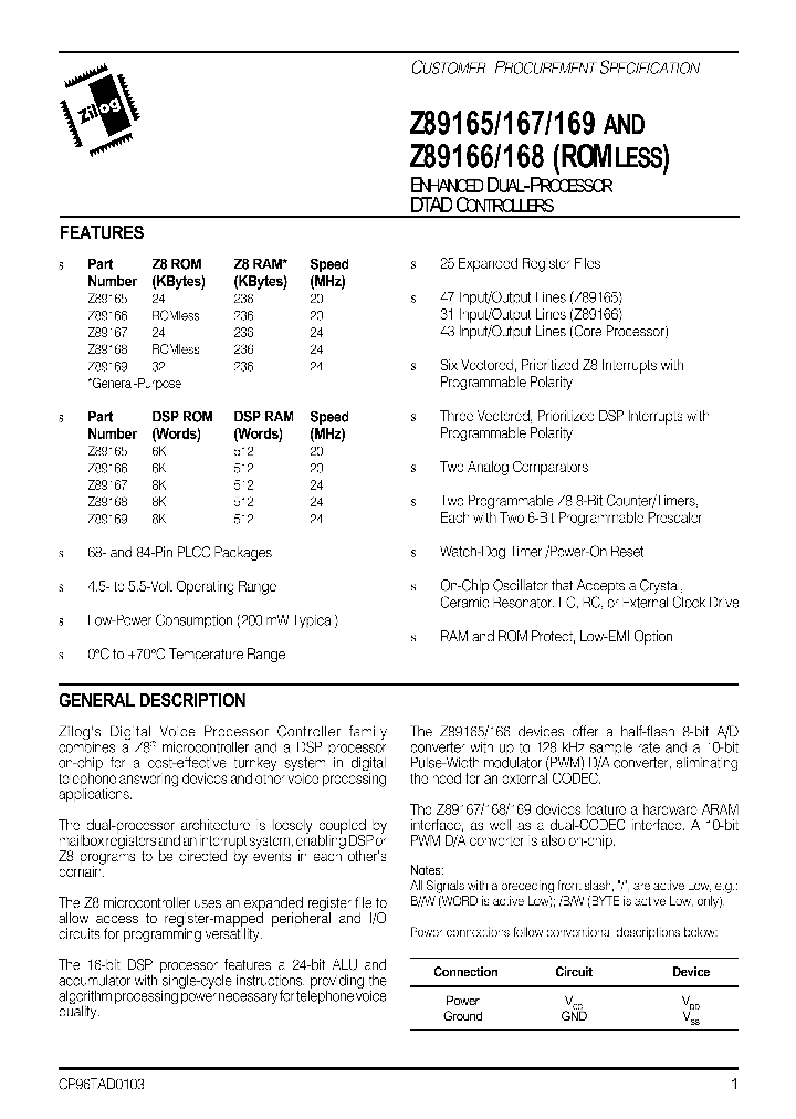 Z89165_5591555.PDF Datasheet