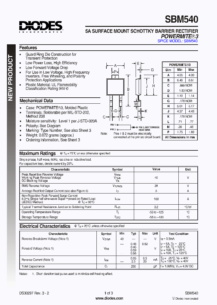 SBM540_5593231.PDF Datasheet