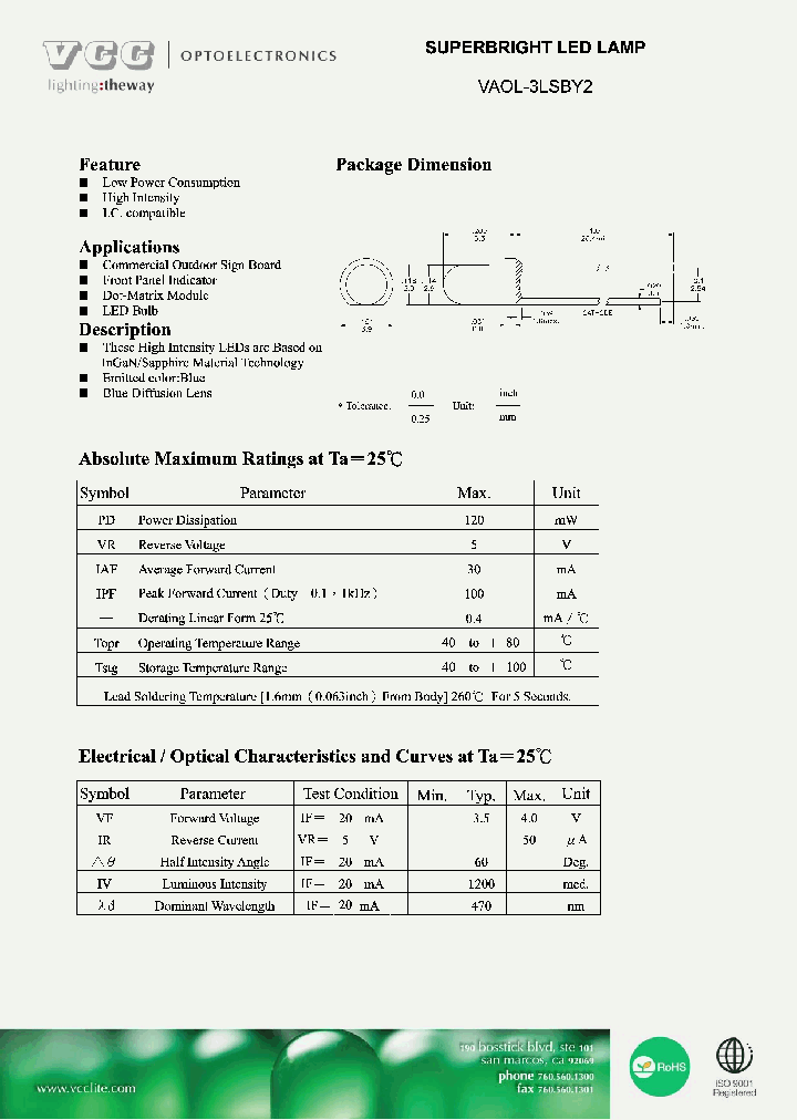 VAOL-3LSBY2_5613445.PDF Datasheet