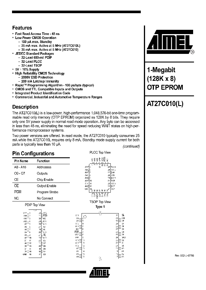 AT27C010_5601041.PDF Datasheet