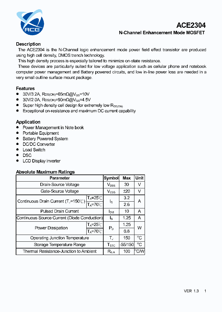 ACE230412_5610110.PDF Datasheet