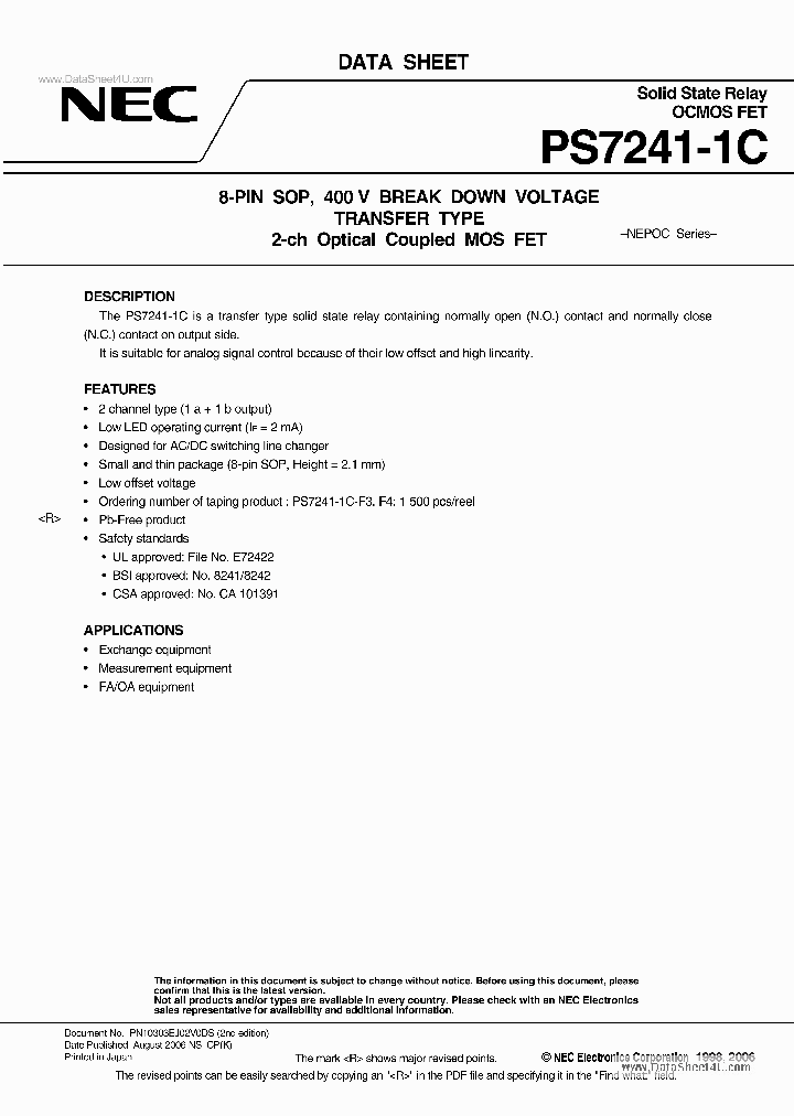 PS7241-1C_5624912.PDF Datasheet