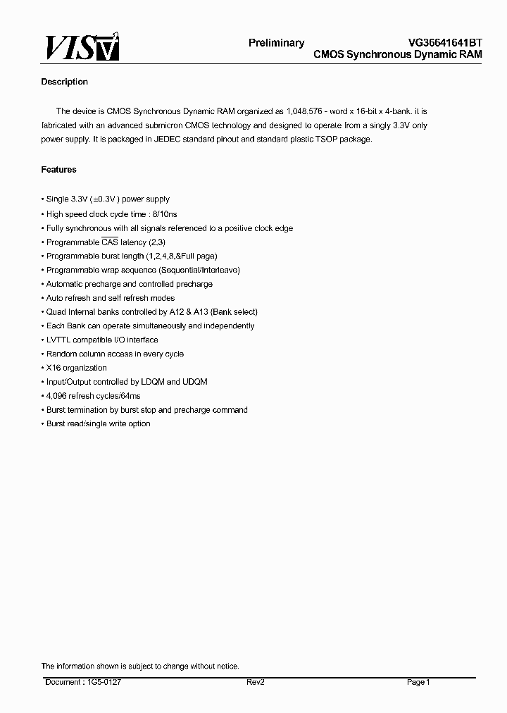 VG36646141BT-8_5666487.PDF Datasheet