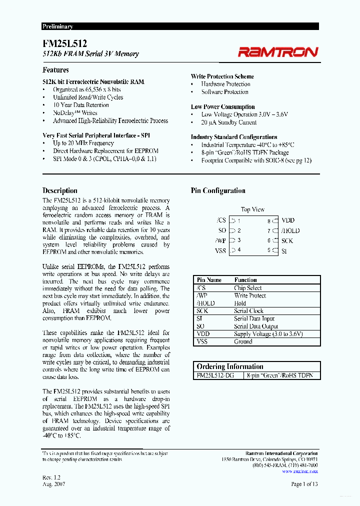 FM25L512_5685391.PDF Datasheet