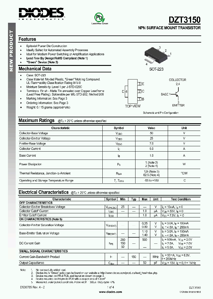 DZT31501_5703144.PDF Datasheet