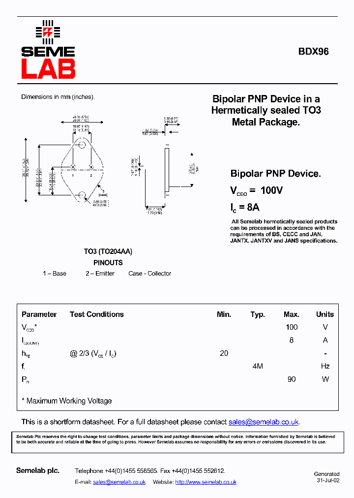 SFBDX96_5702629.PDF Datasheet
