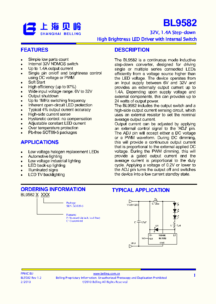 BL9582_5708778.PDF Datasheet