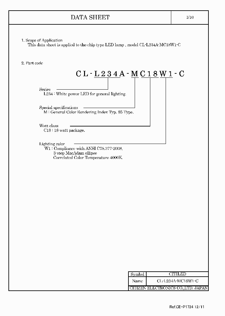 CL-L234A-MC18W1-C_5723579.PDF Datasheet