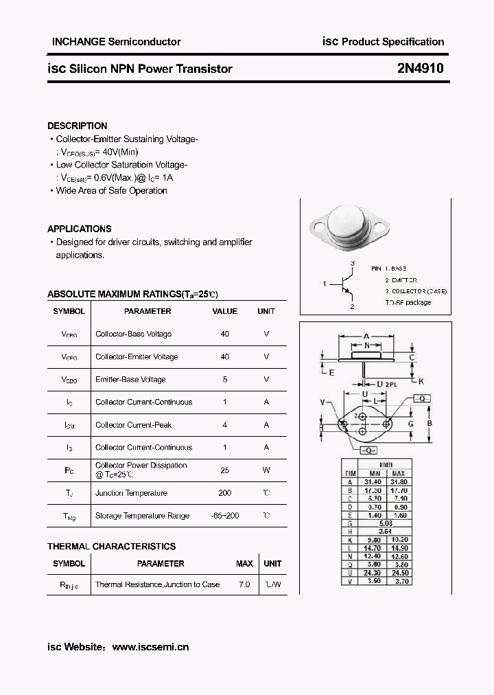 2N4910_5724119.PDF Datasheet