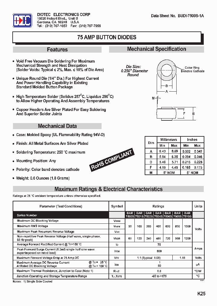 BUDI-7500S-1A_5732428.PDF Datasheet