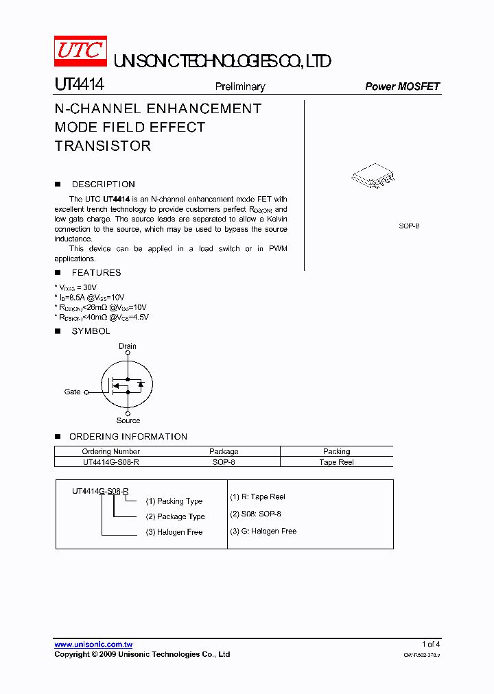 UT4414G-S08-R_5733508.PDF Datasheet