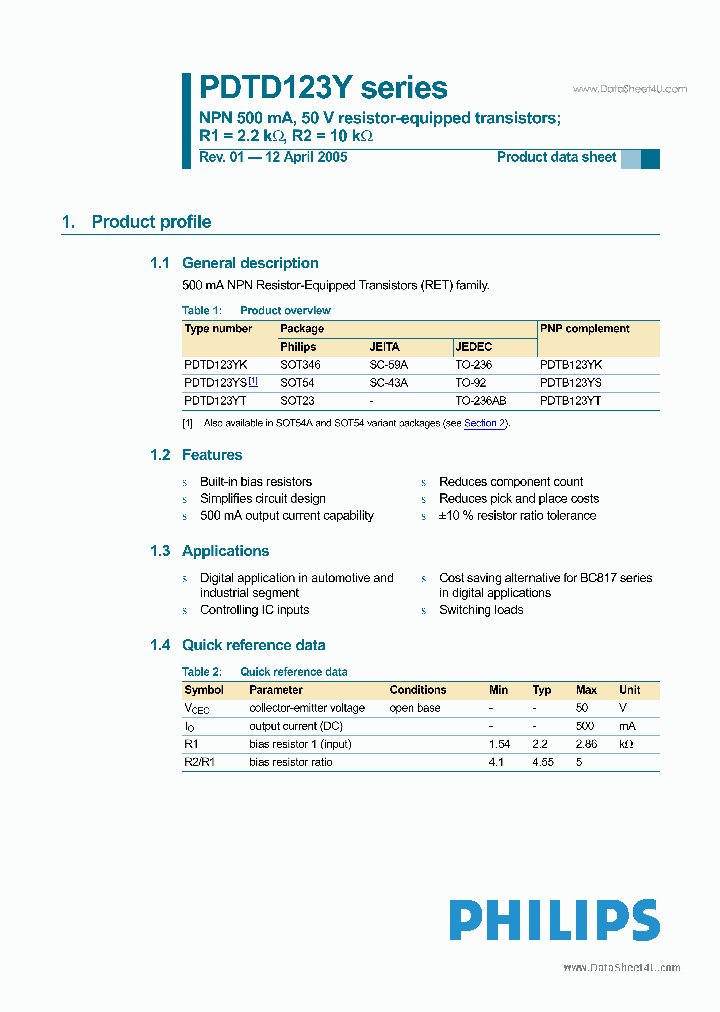 PDTD123YK_5739037.PDF Datasheet