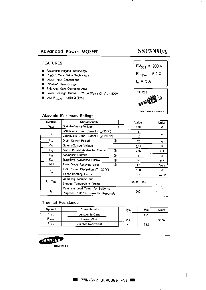 SSP3N90A_5741424.PDF Datasheet