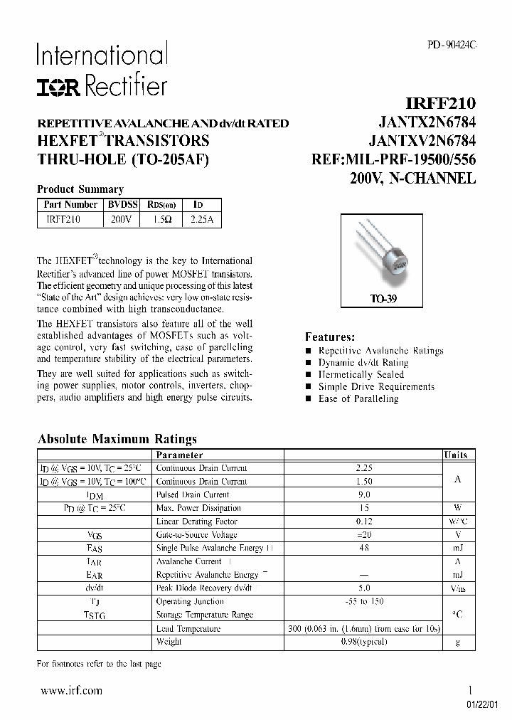 2N6784_5754659.PDF Datasheet